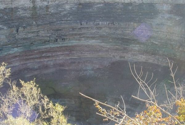 Devil's Punch Bowl - one of the many geological sites carved into the Niagara escarpment inside the City of Hamilton.